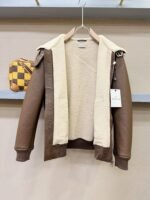 Moncler 2024 new 100% imported leather coat - Image 6