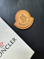 Moncler 2024 new 100% imported leather coat - Image 9