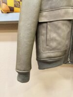 Moncler 2024 new 100% imported leather coat - Image 6