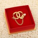 Chanel Year of the Dragon VIC Vintage Brooch - Image 5