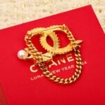 Chanel Year of the Dragon VIC Vintage Brooch - Image 4