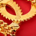 Chanel Year of the Dragon VIC Vintage Brooch - Image 7