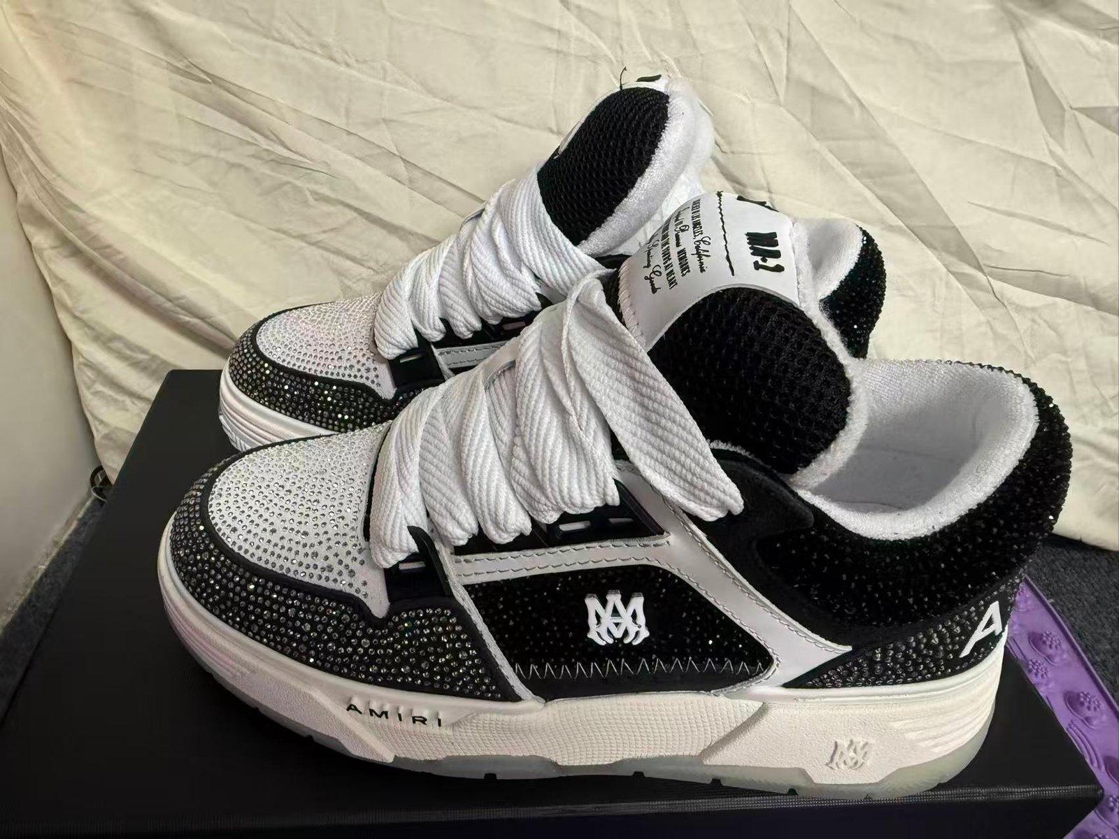 Amiri MA-1 low top sneaker photo review