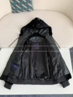 Louis Vuitton Ss25 Logo Embroidered WoolHooded Zipper jacket - Image 2
