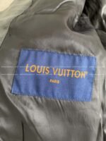 Louis Vuitton Ss25 Logo Embroidered WoolHooded Zipper jacket - Image 8
