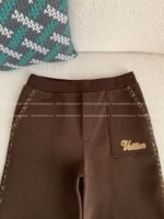 Louis Vuitton x Tyler SS24 Letter EmbroideryCasual Pants - Image 8