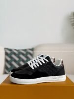 Louis Vuitton Leather dark concave printedboard shoes - Image 2
