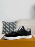 Louis Vuitton Leather dark concave printedboard shoes - Image 8