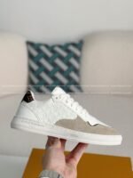 Louis Vuitton Leather dark concave printedboard shoes - Image 6