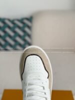 Louis Vuitton Leather dark concave printedboard shoes - Image 3