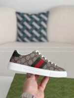 Gucci ACE Leather plank shoes - Image 5