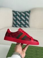 Gucci ACE Leather plank shoes - Image 4