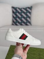 Gucci ACE Leather plank shoes - Image 7