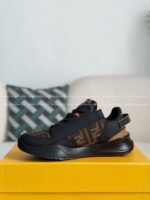 FENDl leather casual low-top shoes - Image 9