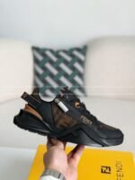 FENDl leather casual low-top shoes - Image 7