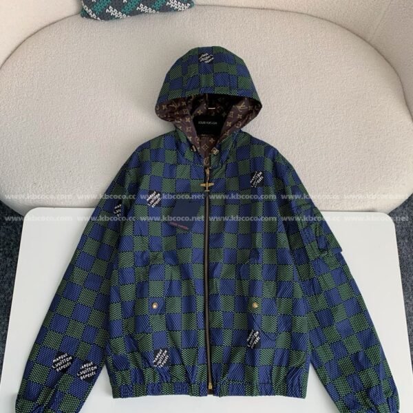 Louis Vuitton Spring/Summercollection plaid double-sided jacket