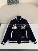 Louis Vuitton Embroidered printed beaded cotton coat