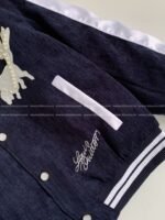 Louis Vuitton Embroidered printed beaded cotton coat - Image 12