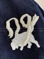 Louis Vuitton Embroidered printed beaded cotton coat - Image 10