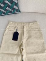 Product details Louis Vuitton Full-print cotton pants - Image 3