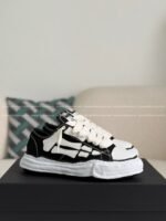 Maison Mihara Yasuhiro x AMIRl Skel- Top Low canvas shoes