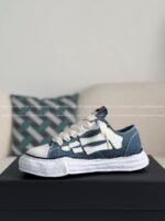 Maison Mihara Yasuhiro x AMIRl Skel- Top Low canvas shoes - Image 11