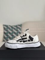 Maison Mihara Yasuhiro x AMlRl Skel- Top Low canvas shoes - Image 11