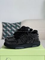 OFF-WHITE LEATHER SNEAKERS - Image 2