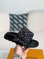 LOUIS VUITTON x MURAKAMI Leather Flip Flops - Image 8