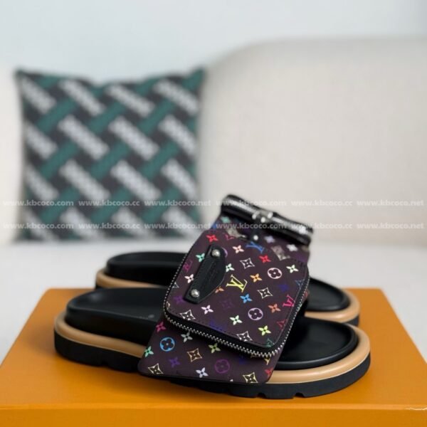 LOUIS VUITTON x MURAKAMI Leather Flip Flops