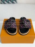 LOUIS VUITTON x MURAKAMI Leather Flip Flops - Image 3