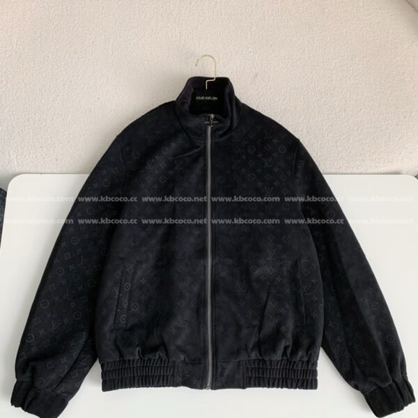 Louis Vuitton ss25 Spring And SummerSeries Embossed Suede jacket