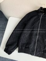 Louis Vuitton ss25 Spring And SummerSeries Embossed Suede jacket - Image 9