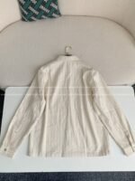 Dior ss25 Summer Series Striped Shirt Jacket - Image 3