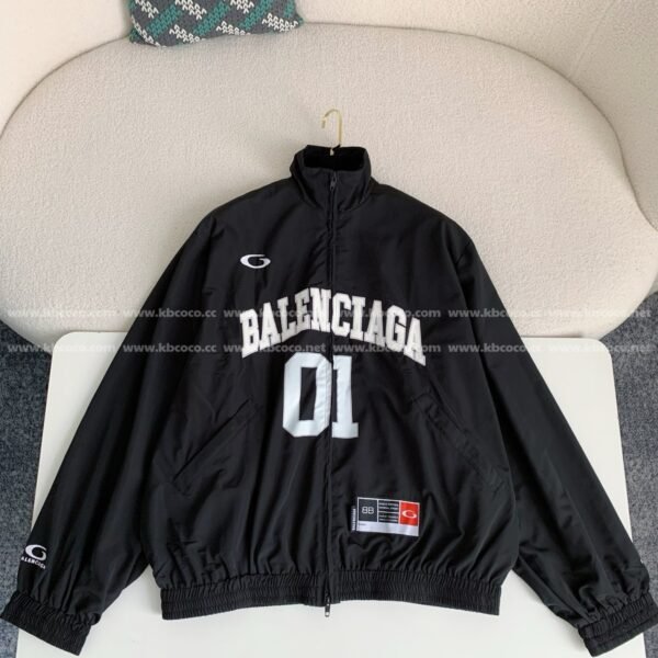 Balenciaga ss25 Basketball Series Letter Print Jacket