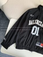 Balenciaga ss25 Basketball Series Letter Print Jacket - Image 5