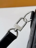 New Louis Vuitton KEEPALL BANDOULIÈRE50 black check travel bag N14202 - Image 5