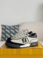 FENDl Leather Casual Plimsoll Shoes - Image 2