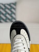 FENDl Leather Casual Plimsoll Shoes - Image 4