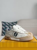 FENDl Leather Casual Plimsoll Shoes