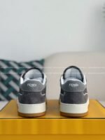 FENDl Leather Casual Plimsoll Shoes - Image 3