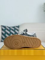 FENDl Leather Casual Plimsoll Shoes - Image 8