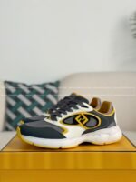 FENDl Leather Casual Low-Top Shoes - Image 2