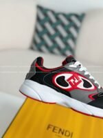 FENDl Leather Casual Low-Top Shoes - Image 6