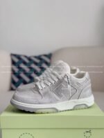 OFF-WHITE LEATHER SNEAKERS - Image 2