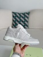 OFF-WHITE LEATHER SNEAKERS - Image 9