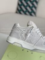 OFF-WHITE LEATHER SNEAKERS - Image 8