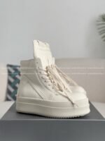 RICK OWENS/RO GEOBASKETHIGH-TOP FASHION PLIMSOLLS