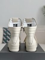 RICK OWENS/RO GEOBASKETHIGH-TOP FASHION PLIMSOLLS - Image 3