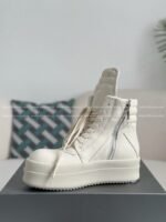 RICK OWENS/RO GEOBASKETHIGH-TOP FASHION PLIMSOLLS - Image 9